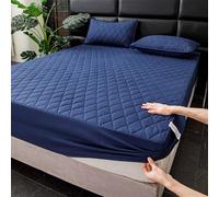 YSZBD Sabanas Bajeras 180x200 Ajustables Sabana Bajera Funda De ColchóN con Acolchada Impermeable Fundas para Colchon(z4,180x200cm)