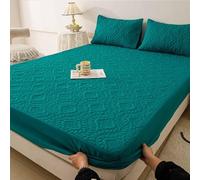 YSZBD Sabanas Bajeras 180x200 Ajustables Sabana Bajera Funda De ColchóN con Acolchada Impermeable Fundas para Colchon(c7,180x220cm)