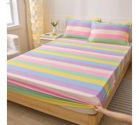 YSZBD Sabanas Bajeras Ajustables Sabana Bajera 150x200 Algodon SáBanas Bajeras Microfibra Suave CóModa Y Transpirable(#2,180x200cm)