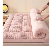 YSZBD Tatami Plegable Suelo Dormir Futon Sofa Cama Futon Japones Plegable Suave Sherpa Lana Corderito Confort Extremo(#2,90x200cm)