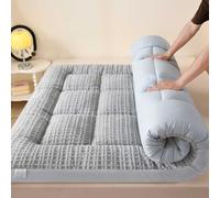 YSZBD Tatami Plegable Suelo Dormir Futon Sofa Cama Futon Japones Plegable Suave Sherpa Lana Corderito Confort Extremo(#4,160x200cm)