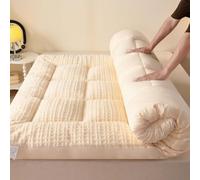 YSZBD Tatami Plegable Suelo Dormir Futon Sofa Cama Futon Japones Plegable Suave Sherpa Lana Corderito Confort Extremo(#1,180x200cm)