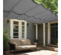 YSZBD Toldos Exterior Terraza Retractil Vela De Sombra Wave-Shade Toldo Exterior Terraza Adecuado para Patios, Pabellones, Terrazas, Etc.(#3,2x6m)