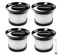 Ytaland 4 piezas de filtros de repuesto compatibles con CleanMaxx MJ1901B Cyclon Aspiradora Lavable, Filtro HEPA Accesorios