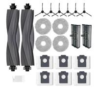 Ytaland - Accesorios para aspiradoras robot Dreame L10s Ultra Gen 2/L10s Pro Ultra Heat/X30 Ultra/Mova E30 Ultra (2 cepillos principales, 6 cepillos laterales, 2 filtros HEPA, 6 bolsas para el polvo)