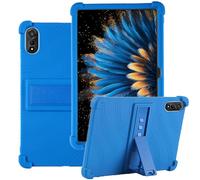 Ytaland Funda para Blackview Mega 2 de 12 pulgadas, multivisión, suave, fina, de silicona, resistente a los golpes, protección contra caídas, color azul