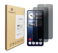 Ytaland Privacy Protector de Pantalla Para Nothing Phone 3a, 【2 Pack】 Filtro de Privacidad Vidrio Templado Screen Protector, 9H Dureza, Sin Burbujas