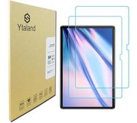Ytaland - Protector de pantalla para Blackview Tab 7 Pro y Tab 7 (10,1 pulgadas), 2 unidades, dureza 9H, antiarañazos, antiburbujas, HD Clear