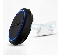 Ytaland Soporte magnético de coche para OOONO CO-Driver NO2, soporte de plástico ABS estable con imanes integrados, compatible con detector de flash OOONO NO2 (blanco)