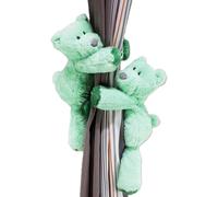 YTBHSHXZ 2 Correas de sujeción Suaves y esponjosas con diseño Dibujos Animados botón elástico(Green)