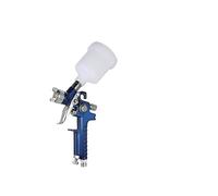 YTBHSHXZ, Aerógrafo de 0,8 mm/1,0 mm, mini aerógrafo for pintar paredes, coches, uñas, decoración de pasteles.(1.0mm Blue)