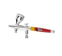YTBHSHXZ, Aerógrafo de doble acción, pistola pulverizadora de 9 cc, for pintar uñas, maquillaje, tatuajes, arte, herramienta de bricolaje, 0,2 mm, 0,3 mm y 0,5 mm.(Nt 218k 2)