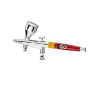 YTBHSHXZ, Aerógrafo de doble acción, pistola pulverizadora de 9 cc, for pintar uñas, maquillaje, tatuajes, arte, herramienta de bricolaje, 0,2 mm, 0,3 mm y 0,5 mm.