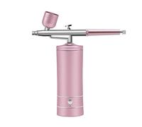 YTBHSHXZ, Aerógrafo inalámbrico portátil recargable con compresor, pistola pulverizadora for belleza facial, arte de uñas, tatuajes, manualidades, pintura for pasteles(A)