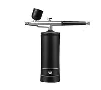 YTBHSHXZ, Aerógrafo inalámbrico portátil recargable con compresor, pistola pulverizadora for belleza facial, arte de uñas, tatuajes, manualidades, pintura for pasteles(A)