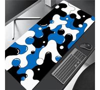 YTBHSHXZ Alfombrilla de ratón for Escritorio, con Bordes cosidos, Base Goma Antideslizante, Alfombrilla for Teclado, for Juegos(2mm,700x300mm)