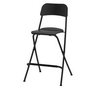 YTBHSHXZ Asientos for Cocina/Restaurante, sin Montaje, ahorran Espacio, Ideales for Desayuno, Oficina, Cocina, Tienda y Viajes(Black,63cm)