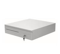 YTBHSHXZ, Caja registradora con cajón for Dinero, Caja electrónica for Dinero, Caja registradora Duradera con Bandeja for Dinero y Cerradura(Bianco)
