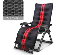 YTBHSHXZ Cama Plegable multifunción for el Almuerzo, la Oficina y hogar, Ideal for Descansar en Playa, portátil for Siesta, 100 x 64 86 cm, Duradera(Black Thick Pad)