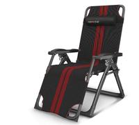 YTBHSHXZ Cama Plegable multifunción for el Almuerzo, la Oficina y hogar, Ideal for Descansar en Playa, portátil for Siesta, 100 x 64 86 cm, Duradera(Black)
