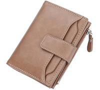 YTBHSHXZ Cartera for Hombre de Fibra superfina Cuero sintético PU con Tarjetero y Ventana for identificación. Premium(Unique Colour)
