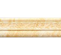 YTBHSHXZ cintas decorativas, Cenefas adhesivas for papel pintado, diseño de azulejos, multicolor, paquete 2(Marble Yellow,1 x 1 cm)