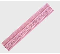YTBHSHXZ cintas decorativas, Paquete de 2 pegatinas multicolor for bordes papel pintado (despegar y pegar)(Light Pink,8cm X 230cm*2 Pcs)