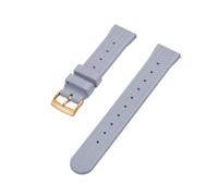 YTBHSHXZ correa de reloj, Correa de reloj de caucho fluorado for hombre(Gray Gold,22mm)