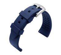 YTBHSHXZ correa de reloj, Correa de reloj de silicona deportiva Correas de caucho resistentes al agua(Blue,20MM)
