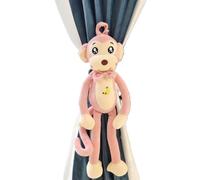 YTBHSHXZ Correas de Peluche Suaves con Hebilla elástica for Colgar en el Dormitorio, la Sala Estar y hogar(Pink,2)