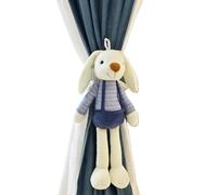 YTBHSHXZ Correas de Peluche Suaves con Hebilla elástica for decoración del hogar, Dormitorio y Sala Estar(Blue,2)