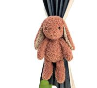 YTBHSHXZ Correas de Peluche Suaves con Hebilla elástica for decoración del hogar, Dormitorio y Sala Estar(Rose,2)