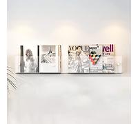 YTBHSHXZ, Expositor de folletos acrílico Transparente for Oficina y Tienda, Soporte de Pared for periódicos.(80cm(31 1/2)