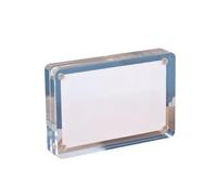 YTBHSHXZ, Expositor de Precios magnético Biselado de acrílico for Escritorio, parámetro del Producto(20.3x25.4cm)