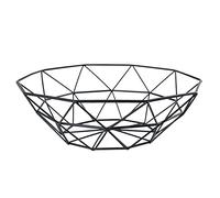 YTBHSHXZ Frutero de malla metálica tejida for encimera cocina, soporte decorativo for verduras(A)