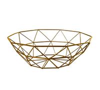 YTBHSHXZ Frutero de malla metálica tejida for encimera cocina, soporte decorativo for verduras(B)