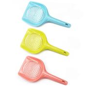 YTBHSHXZ Juego de 4 Utensilios plástico Duro con Mango Largo for Limpiar la Arena Gatitos y excrementos Mascotas (Colores aleatorios)