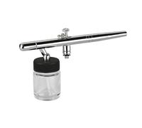 YTBHSHXZ, Juego de pistola pulverizadora de energía cinética dual de 0,35 mm, aerógrafo especial for colorear tatuajes, manicuras, modelos, incluye tres recipientes y un tubo de gas.
