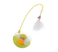 YTBHSHXZ Juguete para Gatos, Juguete Giratorio multiactividad for Gatos con Forma de Palo for Que se muevan y aburran