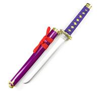 YTBHSHXZ Katana, Espada Corta samurái con Vaina, Equipo de Armas Aizan Kunijo, Utilizada for Cosplay, Accesorios Anime for niños