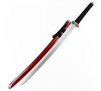 YTBHSHXZ Katana, Espada de Madera Kendo Estilo samurái japonés con Funda, Segura, Ideal for la práctica Artes Marciales. Juguete Infantil
