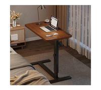 YTBHSHXZ mesita Auxiliar, Escritorio for portátil versátil con Acabado en Nogal, solución de Almacenamiento compacta for salón y Oficina(85 * 45cm,Upgraded Walnut)