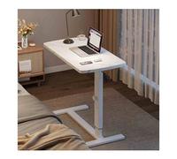 YTBHSHXZ mesita Auxiliar, Escritorio for portátil versátil con Acabado en Nogal, solución de Almacenamiento compacta for salón y Oficina(85 * 45cm,Ordinary Marble)