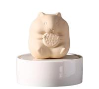 YTBHSHXZ Mini urna for hámster, urnas for Cenizas de Mascotas, cerámica Hecha a Mano como Recuerdo for, conmemorativas(B)