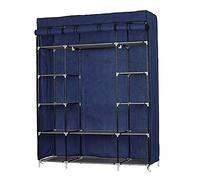 YTBHSHXZ Organizador de Armario, estantes Almacenamiento Ropa, Cubierta Tela no Tejida, 133 x 46 170 cm