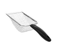 YTBHSHXZ Pala for Arena de Gatos, Uso doméstico, Pala for Reptiles, Boca Tipo espátula for precisión(Black)