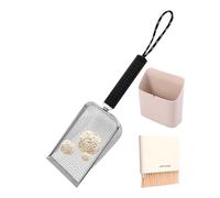 YTBHSHXZ Pala for Bandeja de Arena Gatos, tamiz metálico Liso portátil, Accesorios Que ahorran Espacio for la Gatitos