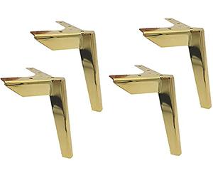 YTBHSHXZ Patas de Hierro for Muebles, 4 Unidades, Multicolor, 8-15 cm(Gold,8cm)