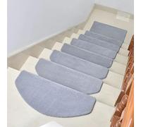 YTBHSHXZ peldaños, Tapetes Antideslizantes Reutilizables for escaleras Interiores, Ideales for niños, Ancianos y Mascotas (Paquete de 5)(11,80x24+3cm)