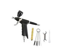YTBHSHXZ, Pistola aerográfica de doble acción, fácil de limpiar, 20, 40 cc, gatillo de 0,3 mm, bolígrafo pulverizador simple(B Black)